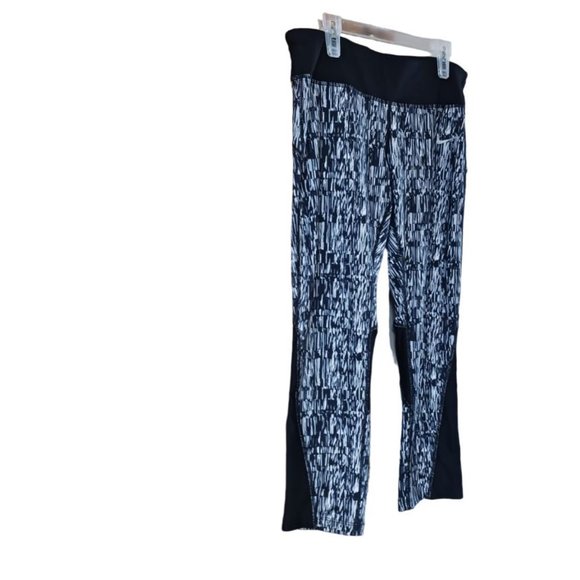 Nike Dri Fit Power Print Capri Leggings  Size L - Picture 5 of 13